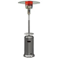 Hanover 7' Tall 41,000 BTU Stainless Steel Umbrella Propane Patio Heater