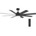 Home Decorators Collection Celene 62 in. LED Indoor/Outdoor Matte Black Ceiling Fan with Light and Remote Control with Color