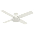Hunter Dempsey Low Profile 52" Ceiling Fan, White