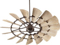 Quorum Windmill 60" Ceiling Fan - Oiled Bronze - 96015 - 86