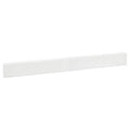 24 - 1/2 in. Cultured Marble Backsplash in White