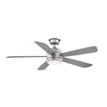 Hampton Bay Averly 52" LED Brushed Nickel Ceiling Fan w/Remote