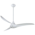 Minka - Aire Wave 52" Ceiling Fan - White - White Blades