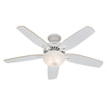 Hunter Builder Deluxe Ceiling Fan - White - 52 in 53089