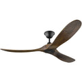 Monte Carlo 3MAVR60BK 60 in. Maverick Ceiling Fan Matte Black