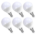 GOSCHE 6 Pack E12 LED Candelabra Light Bulbs, 60 Watt Equivalent, Warm White 2700K, 120V Chandelier Llight Bulb
