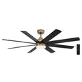 Home Decorators Collection Celene 62 in. Integrated CCT LED Indoor/Outdoor Champagne Bronze Gold Ceiling Fan with Light and Remote Control