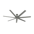 Hunter Downtown 72" Ceiling Fan in Matte Silver