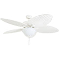 Honeywell Palm Island 52 - in White LED Indoor/Outdoor Ceiling Fan with Light